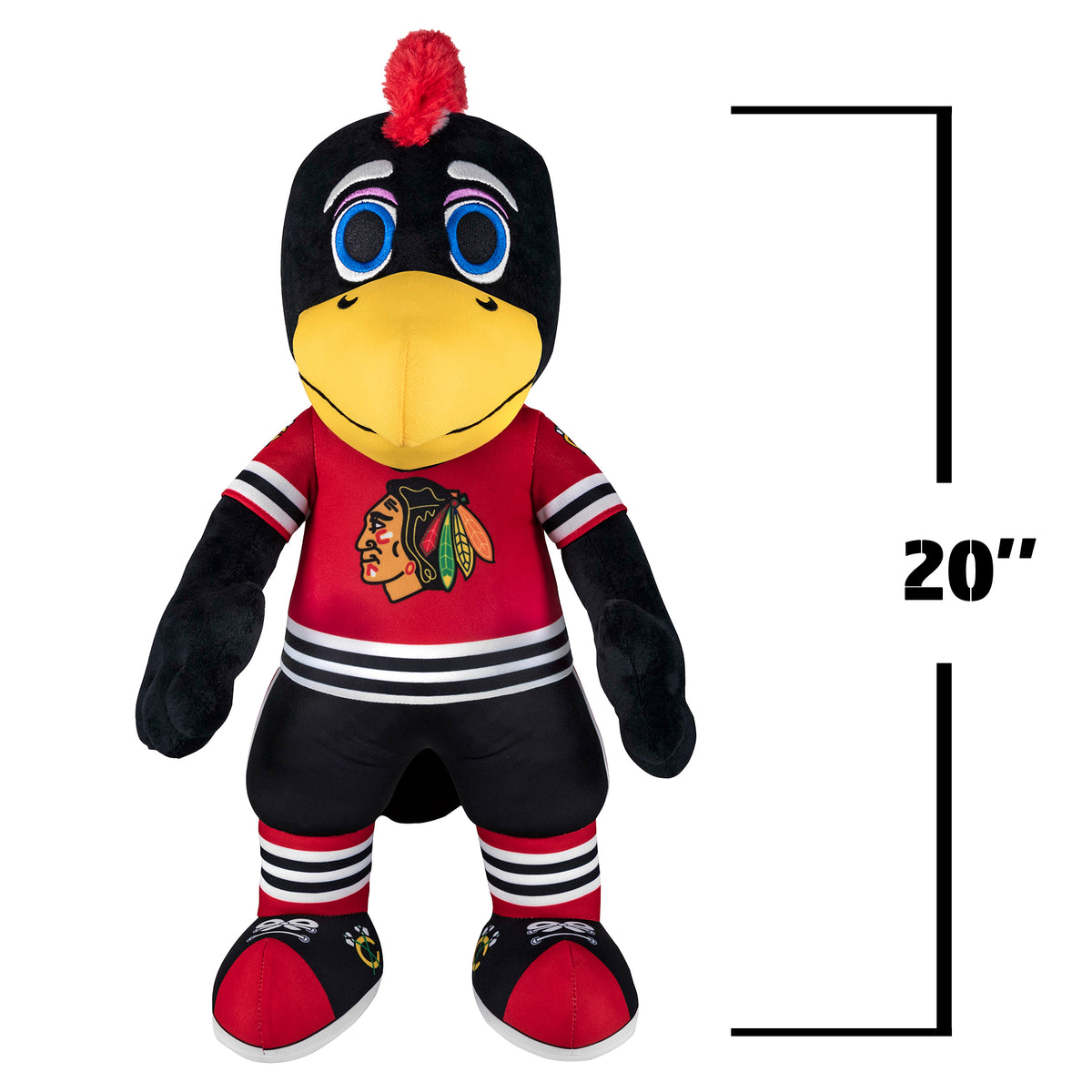 Chicago Blackhawks Tommyhawk 20&quot; Jumbo Mascot Plush Figure