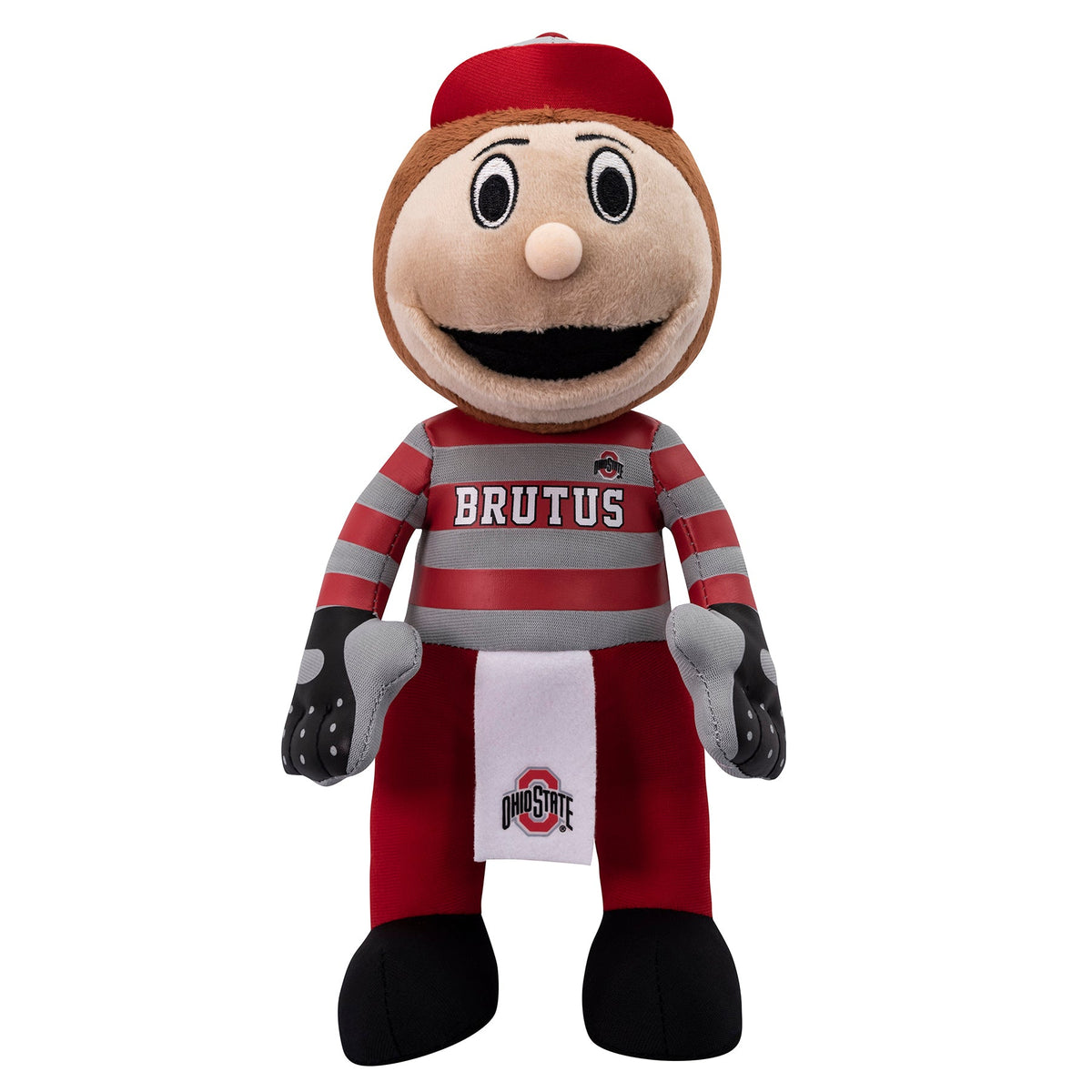 Ohio State Buckeyes Bundle: Brutus 10&quot; Plush &amp; Buckeyes Volleyball Kuricha Plushie