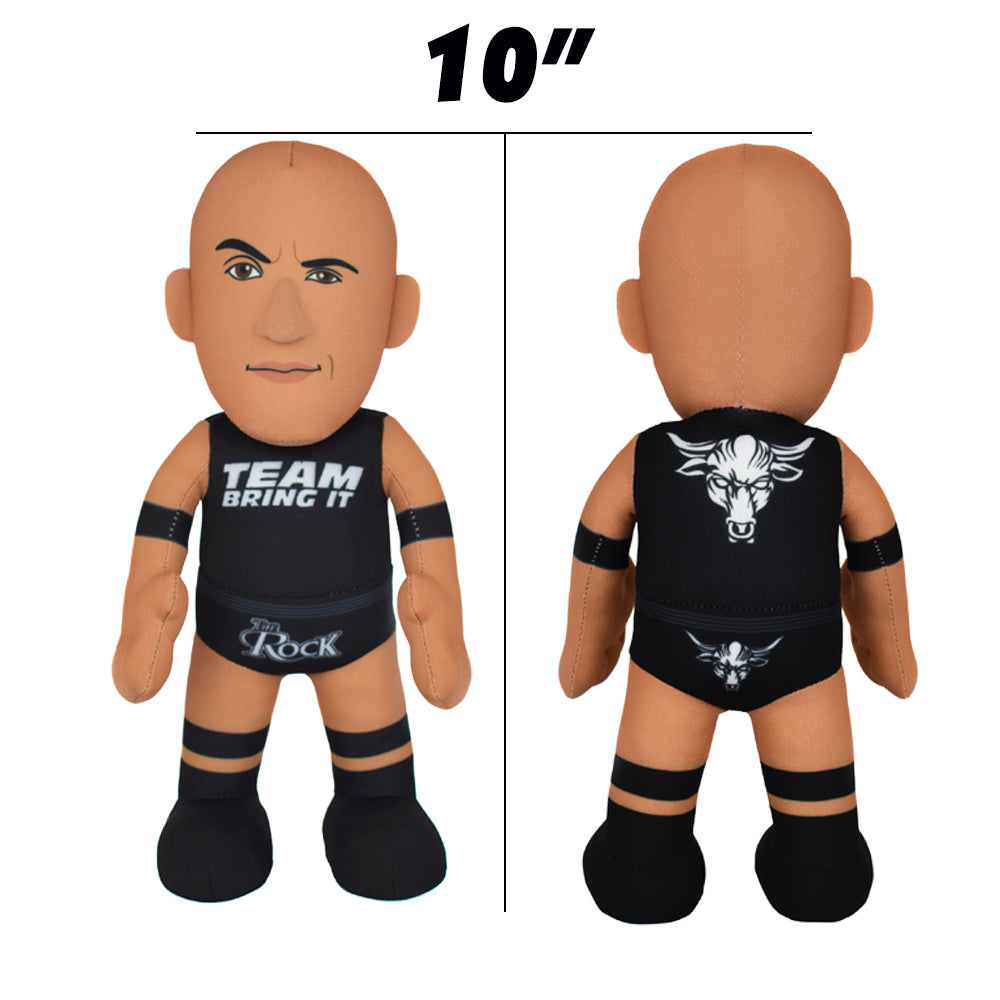 WWE Legend Rock &quot;Team Bring It&quot; 10&quot; Plush Figure