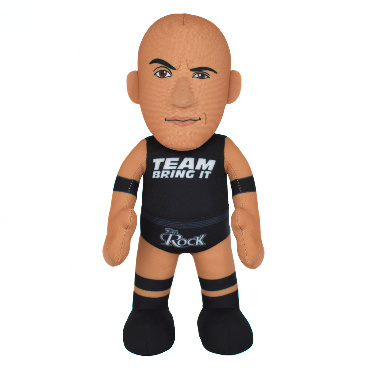 WWE Legend Rock &quot;Team Bring It&quot; 10&quot; Plush Figure