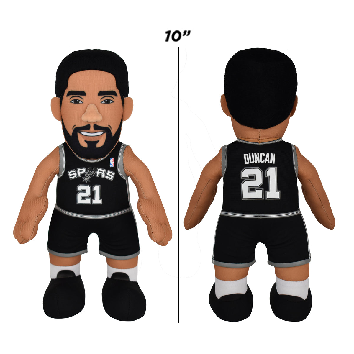 San Antonio Spurs Tim Duncan 10&quot; Plush Figure