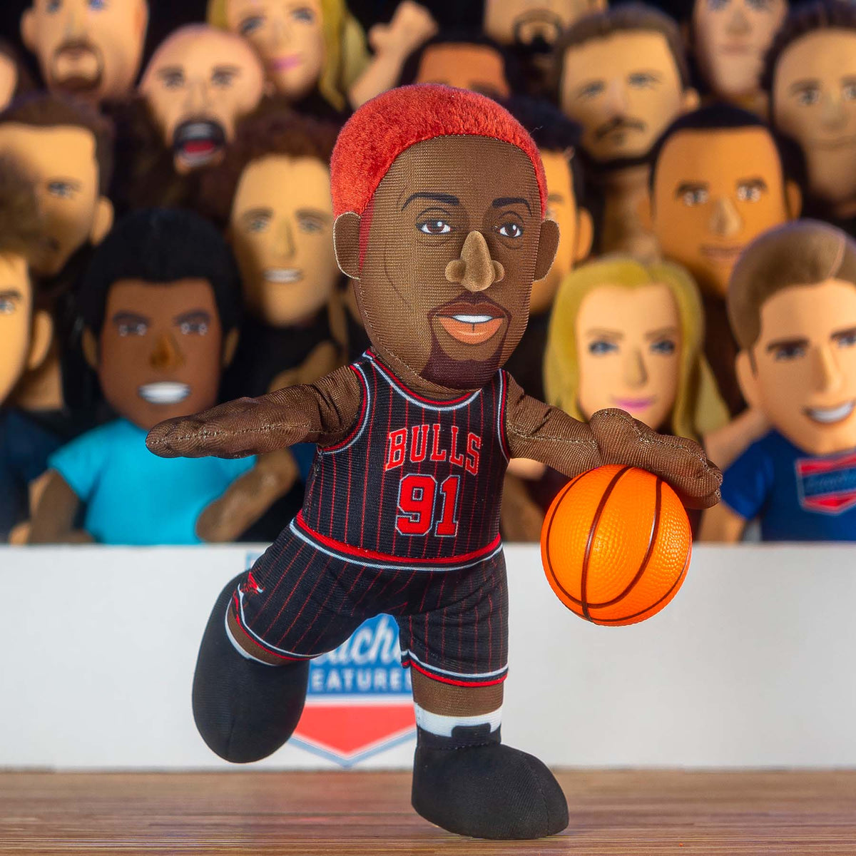 Chicago Bulls Dennis Rodman 10&quot; Plush Figure