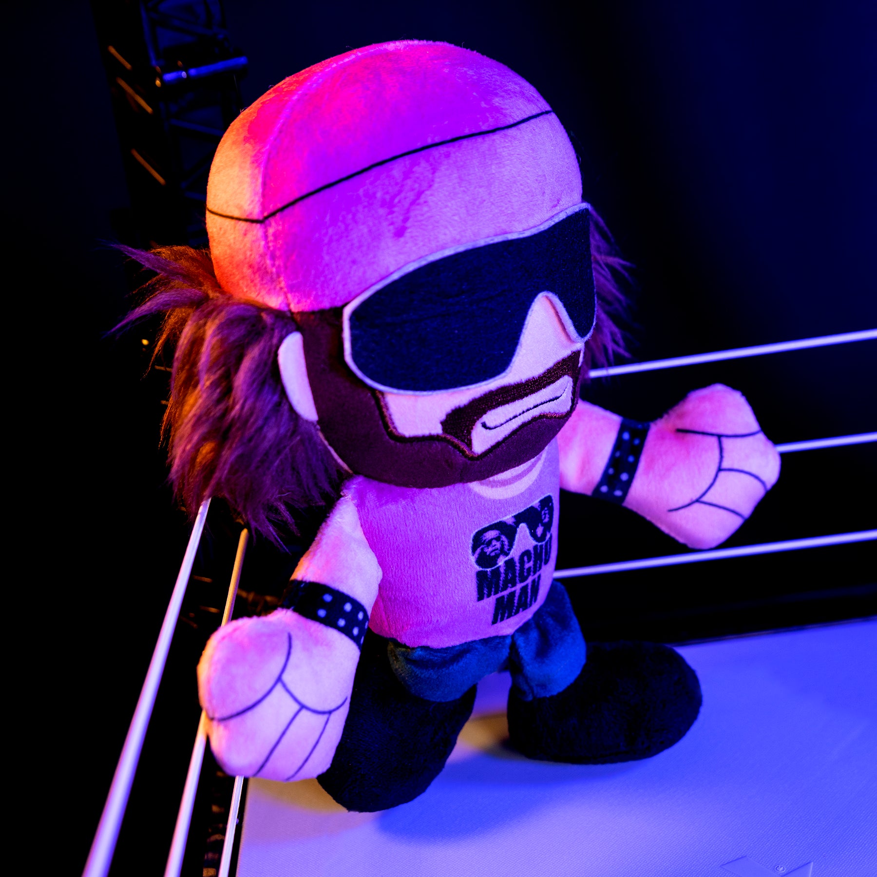 thumbnail image 2 of Bleacher Creatures WWE Ultimate Warrior 24" Bleacher Buddy - Soft Plush Toy A2 14506092 2 of 14